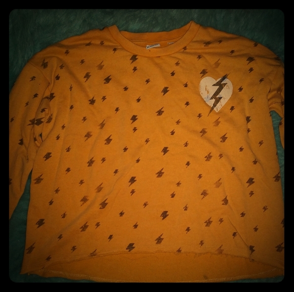 Juniors By Junkfood graphic crop sweatshirt Size S - Picture 1 of 1